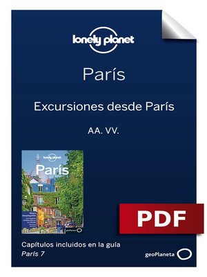 cover image of París 7_12. Excursiones desde París